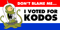 Don't blame me, I voted for Kodos